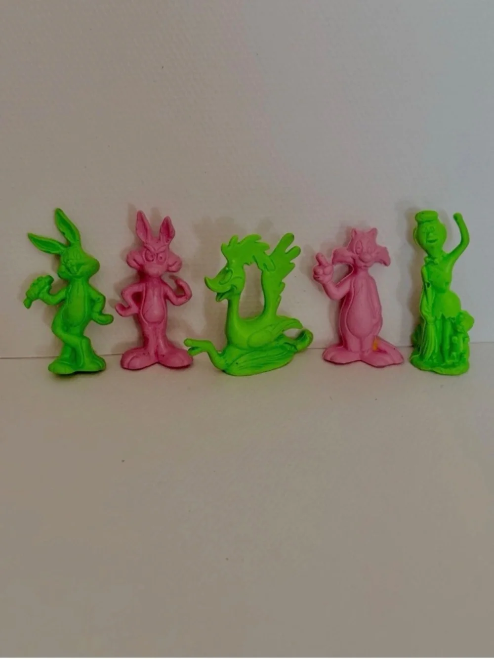 Vintage Diener Warner Bros. Eraser Soft Rubber Road Runner Bugs Bunny Sylvester